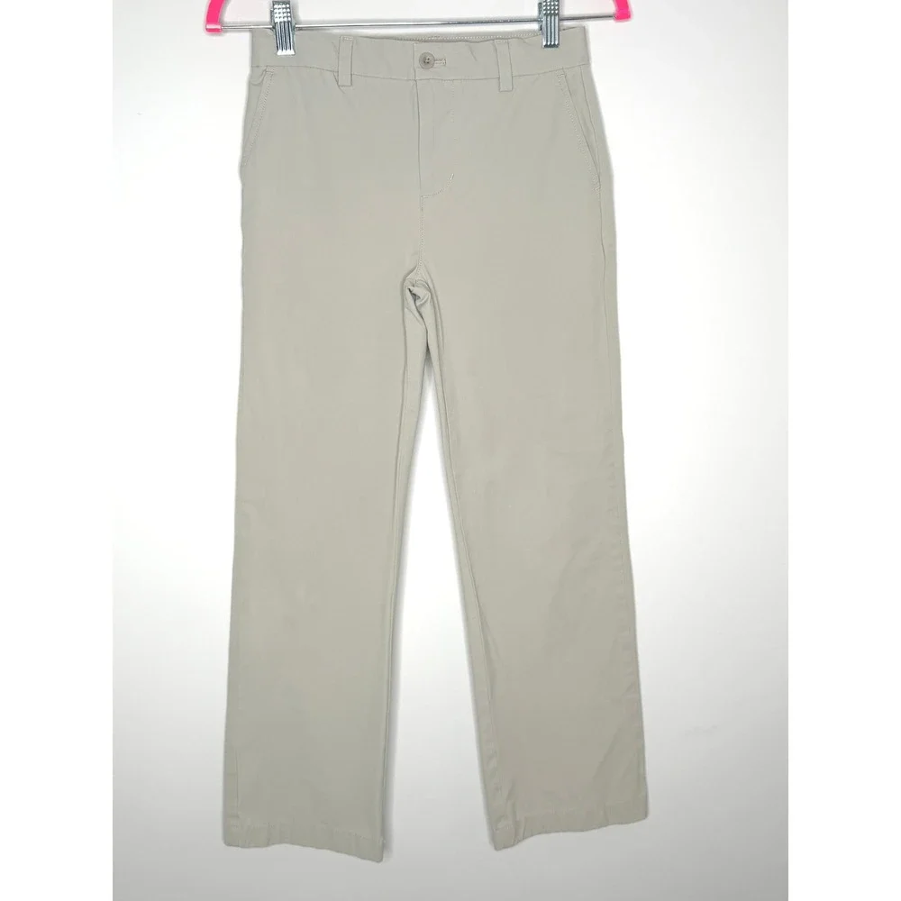 Vineyard Vines Men's Khaki Flat Front Chino Pants 25x34.5 Casual Classic